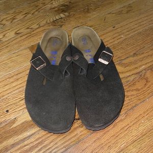 Birkenstocks Boston Clogs BROWN